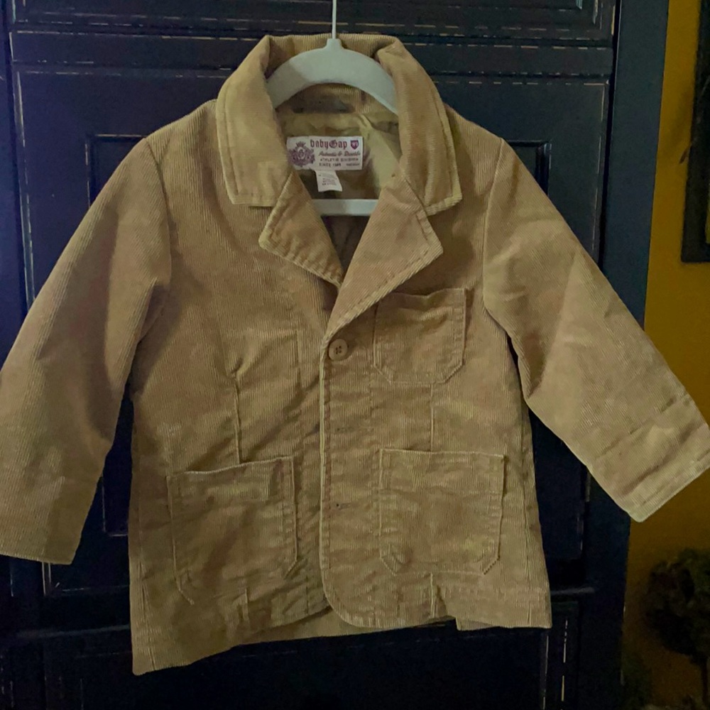 Gap Corduroy Boys blazer with back detail